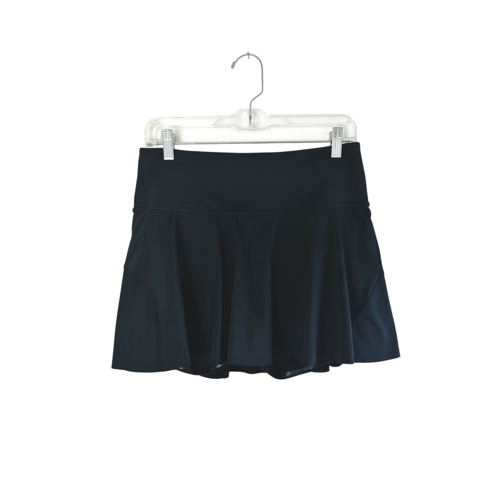 Athleta Ace Jupe 13.5" Tennis Skort Women's Medium Black Golf Pickleball Pockets